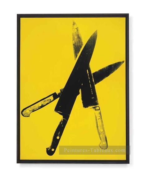 Knives Andy Warhol Oil Paintings